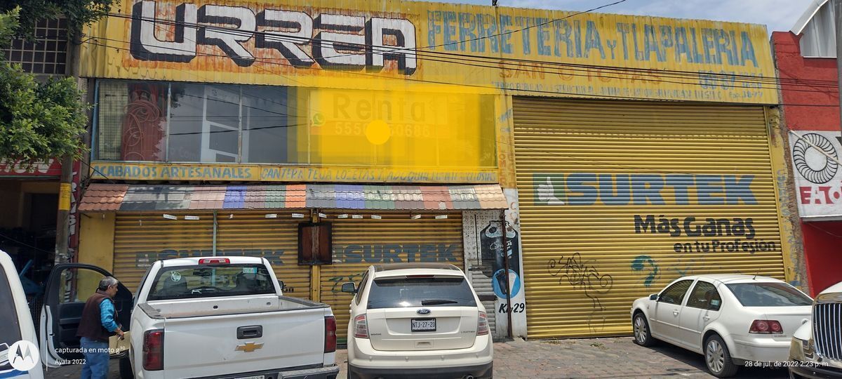 Bodega comercial carretera libre México -Pachuca