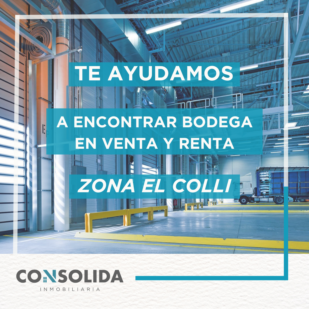 BODEGA EN VENTA Y RENTA EL COLLI