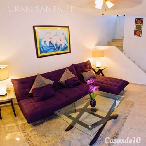 Casa amuelbada en renta Gran Santa Fe