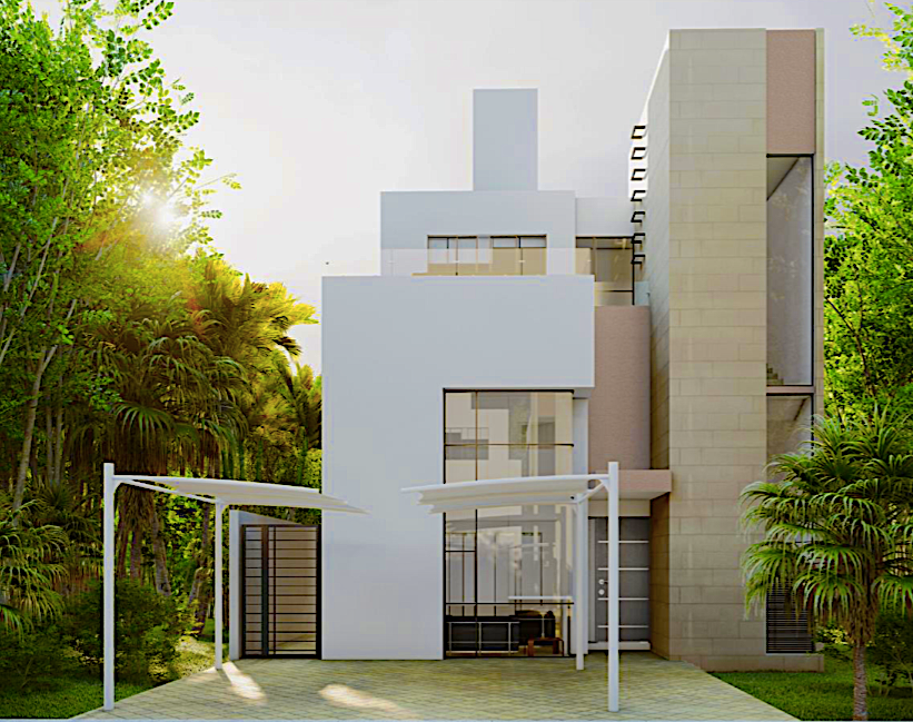 Casa en Residencial con casa club y alberca