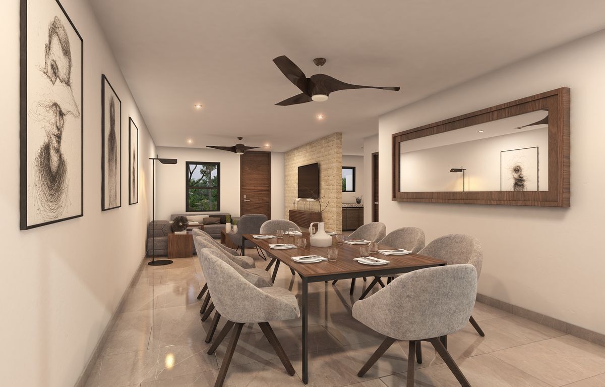 Casa en Venta con 4 Habitaciones en Privada Capri, Cholul. Mérida, Yucatán.