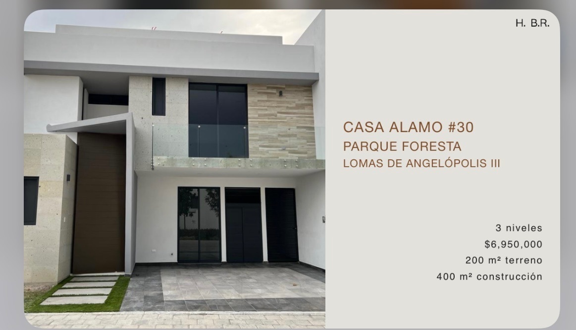 CASA EN VENTA LOMAS DE ANGELOPOLIS III PUEBLA