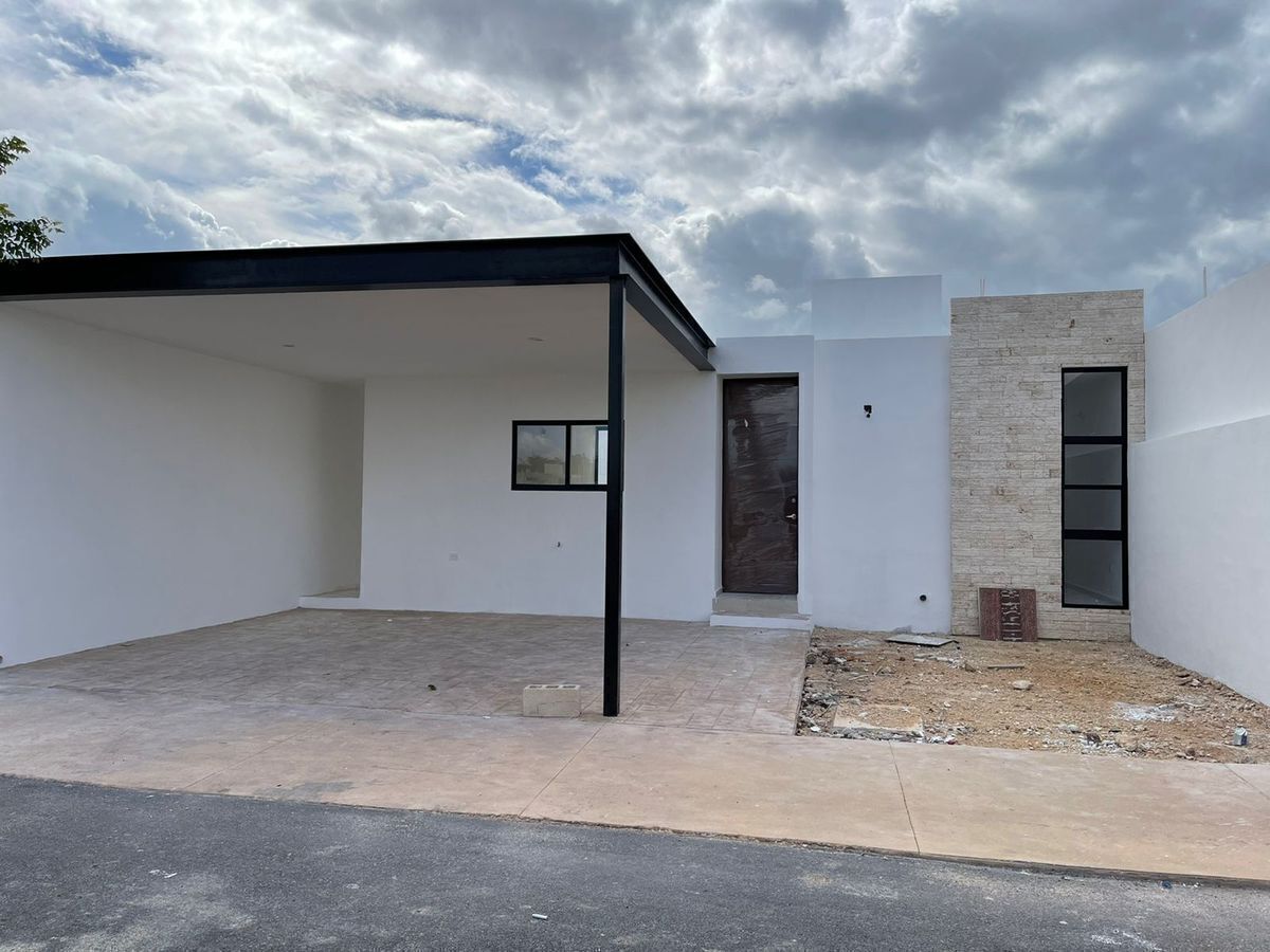 Casa en venta Privada Inara de una planta Merida Norte