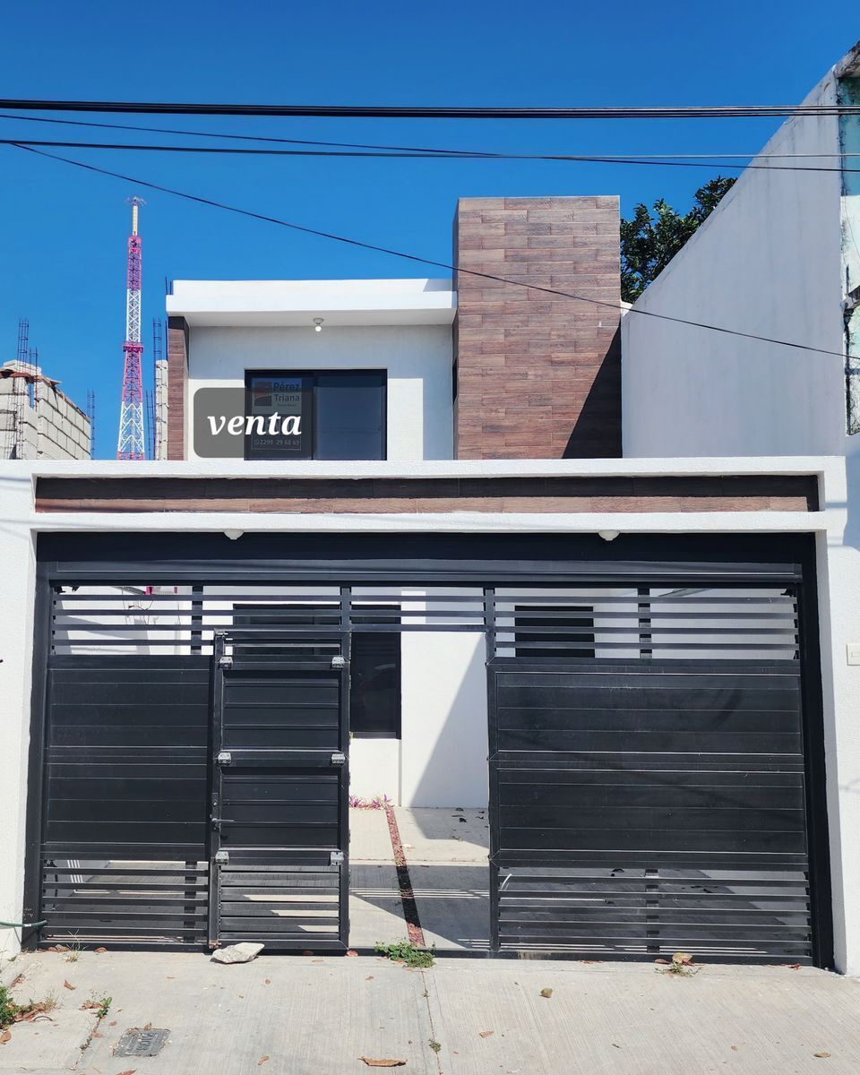 Casa NUEVA EN VENTA con recamara en planta baja Colonia VILLA RICA BOCA DEL RIO