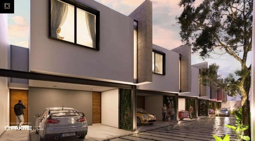 CASAS TIPO TOWNHOUSE INTELIGENTES EN VENTA CHOLUL MERIDA