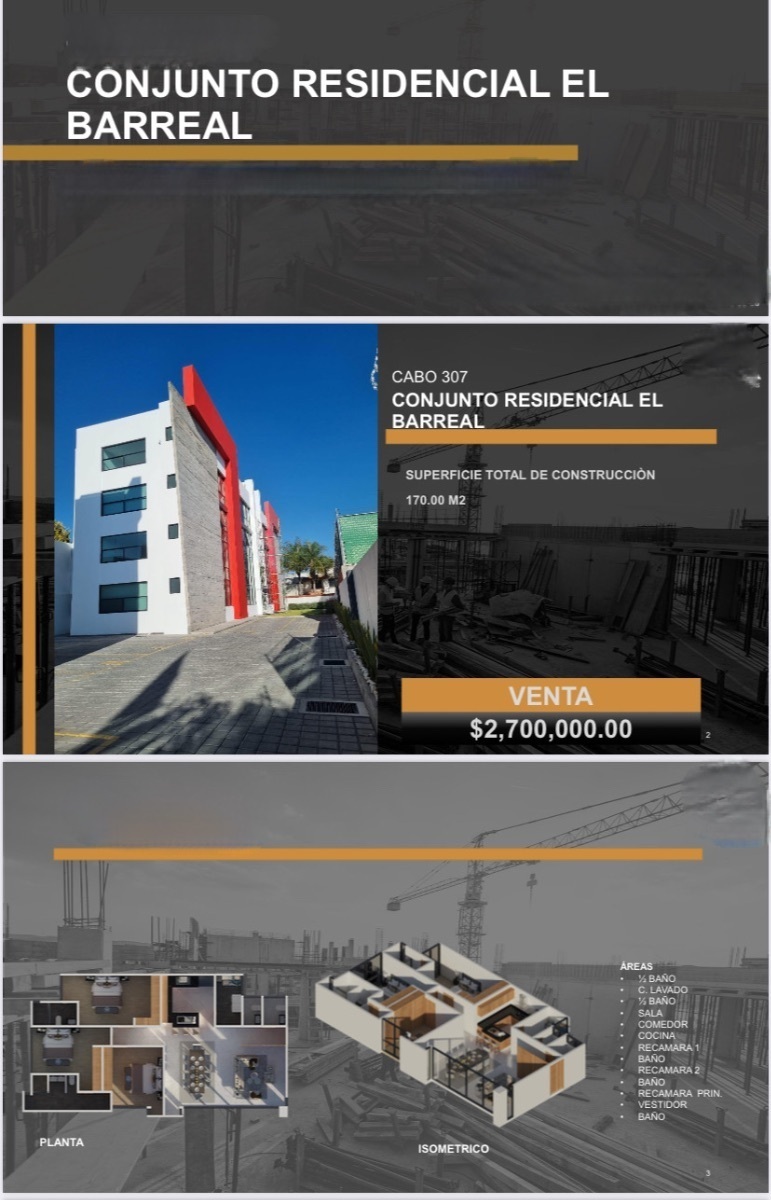 CONJUNTO RESIDENCIAL EL BARREAL SAN ANDRES CHOLULA