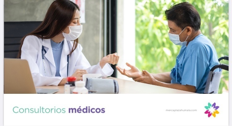 Consultorio médico en preventa dentro de centro comercial en Huinalá