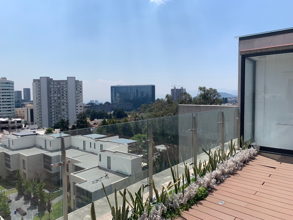 CONTADERO RENTA PENT HOUSE PH CON ROOF GARDEN A 5 MIN DE SANTA FE