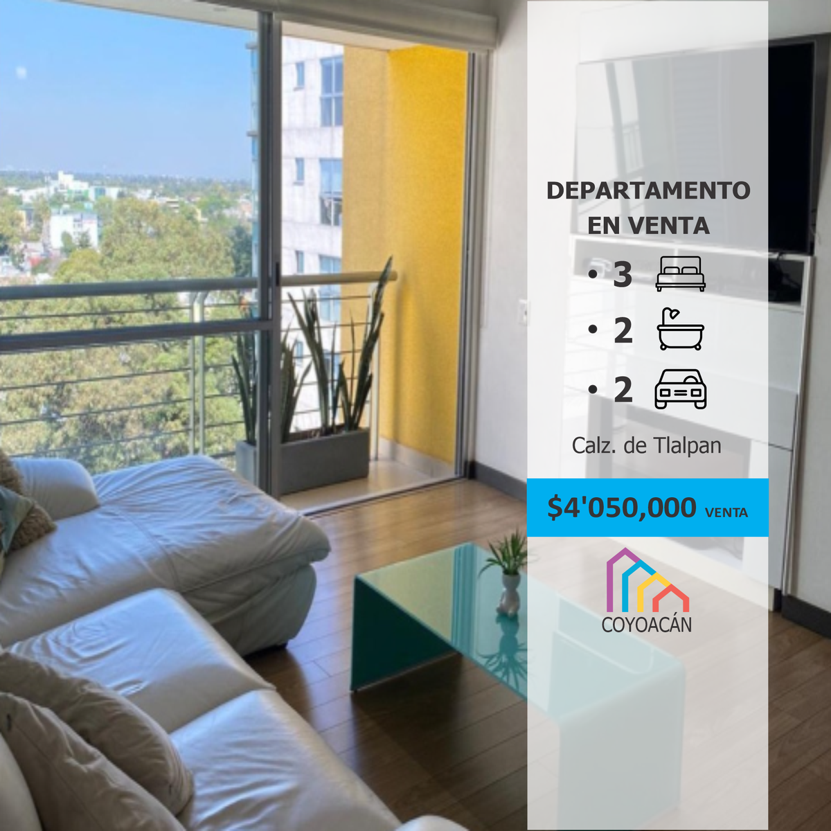 Departamento Be Grand Coyoacán