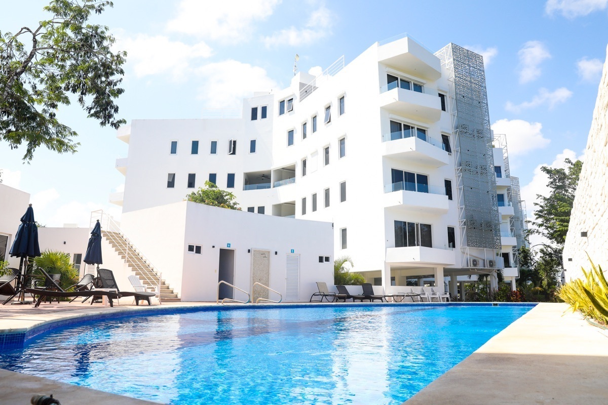 Departamento de 2 recámaras en venta en Playa del Carmen con opción a 3 recámara