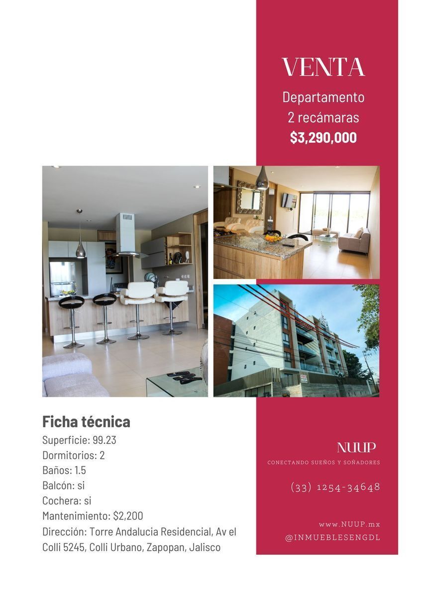 DEPARTAMENTO EN AV. EL COLLI