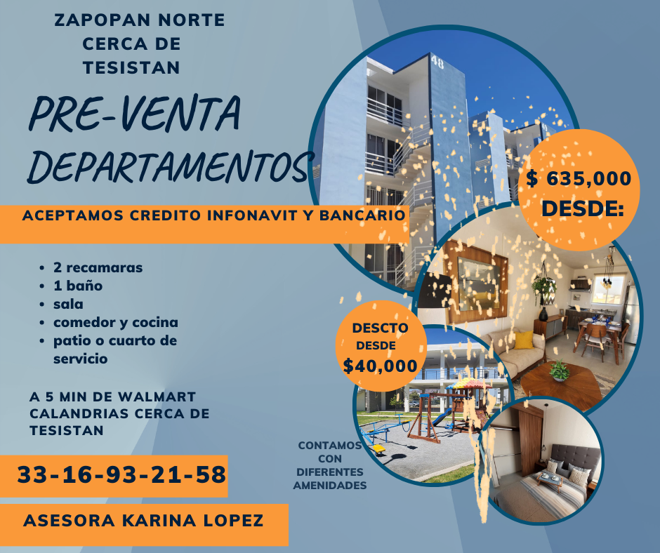 Departamento en Zona Norte de Zapopan