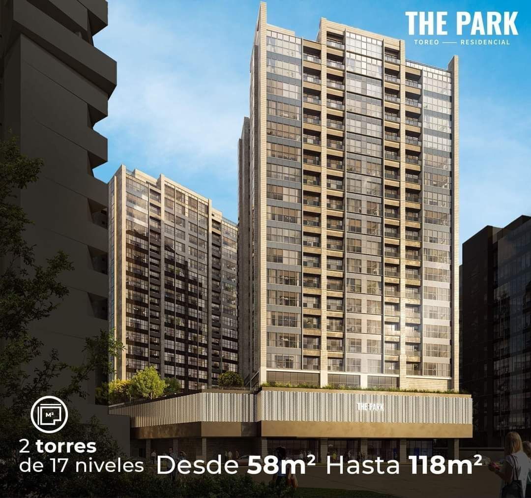 DEPARTAMENTOS EN VENTA  THE PARK   ?Aparta con $ 2,500 Dólares ?