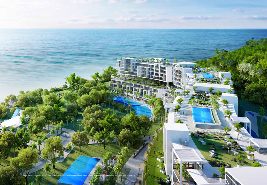 Departamentos en venta en Bolongo, Punta de Mita, Nayarit.