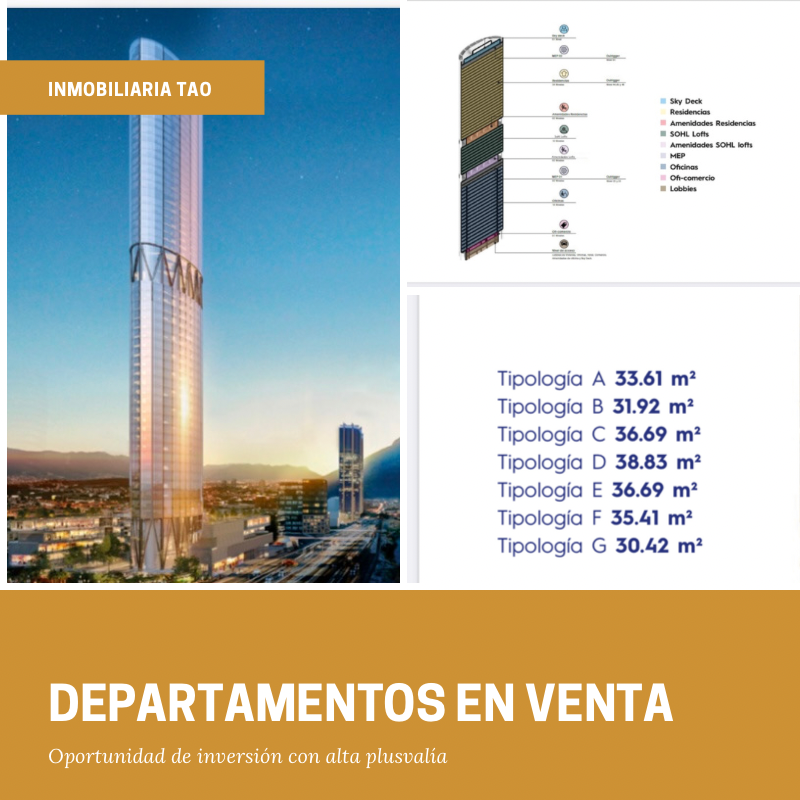 Departamentos en venta en Monterrey