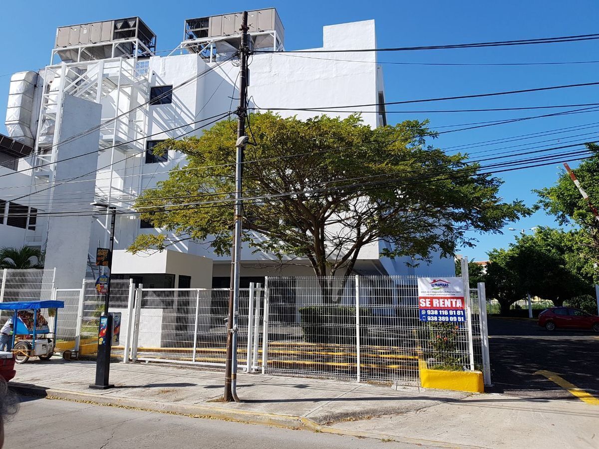 EDIFICIO CORPORATIVO EN RENTA. TOTAL O PARCIAL (por piso). CARMEN, CAMPECHE.