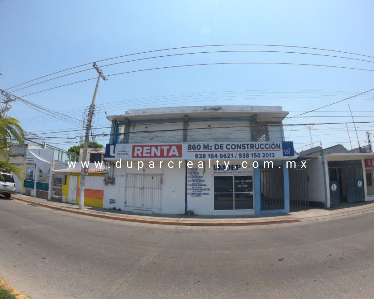 EDIFICIO EN RENTA  AV. AVIACIÓN, CIUDAD DEL CARMEN