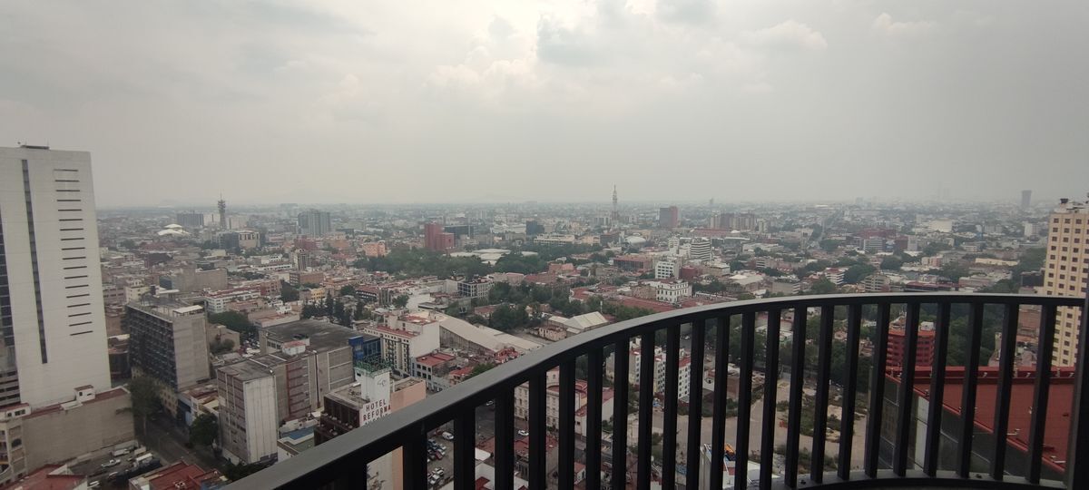 Estrena departamento con vista panorámica y balcón en Be Grand Reforma