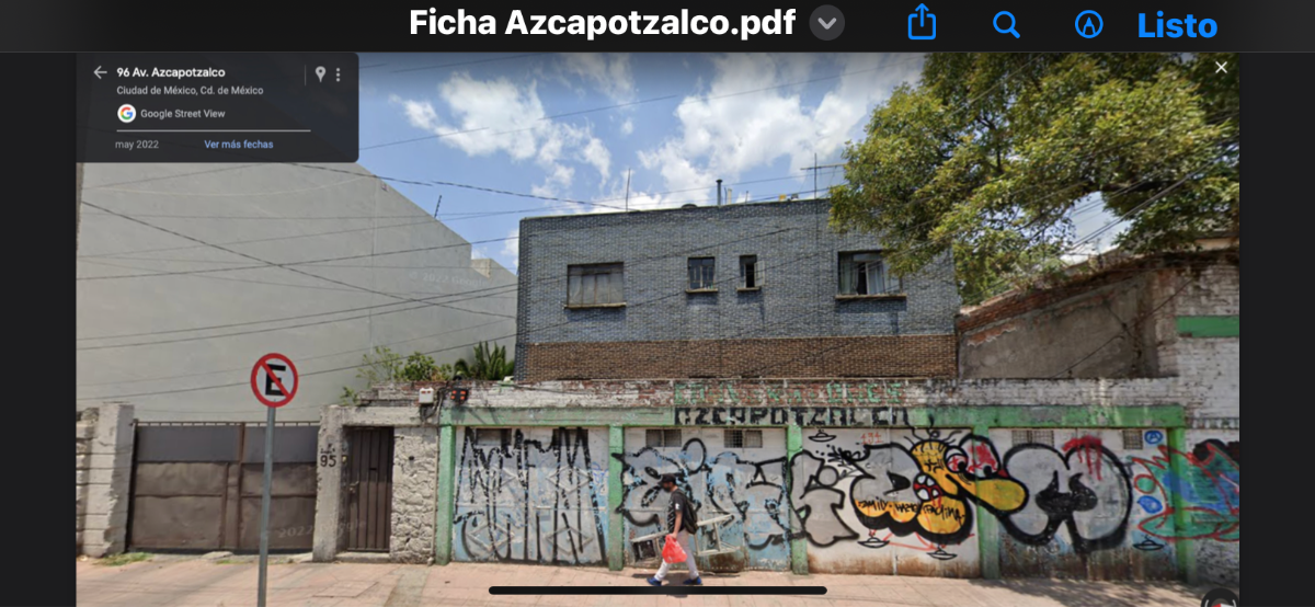 EXCELENTE TERRENO EN VENTA - AZCAPOTZALCO