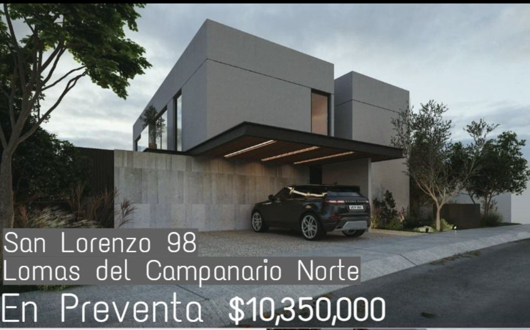 Hermosa casa en pre venta en Lomas del Campanario norte