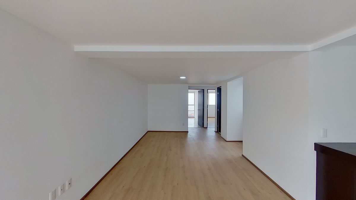 Hermoso departamento interior con excelente iluminación en Alcaldía Tlalpan