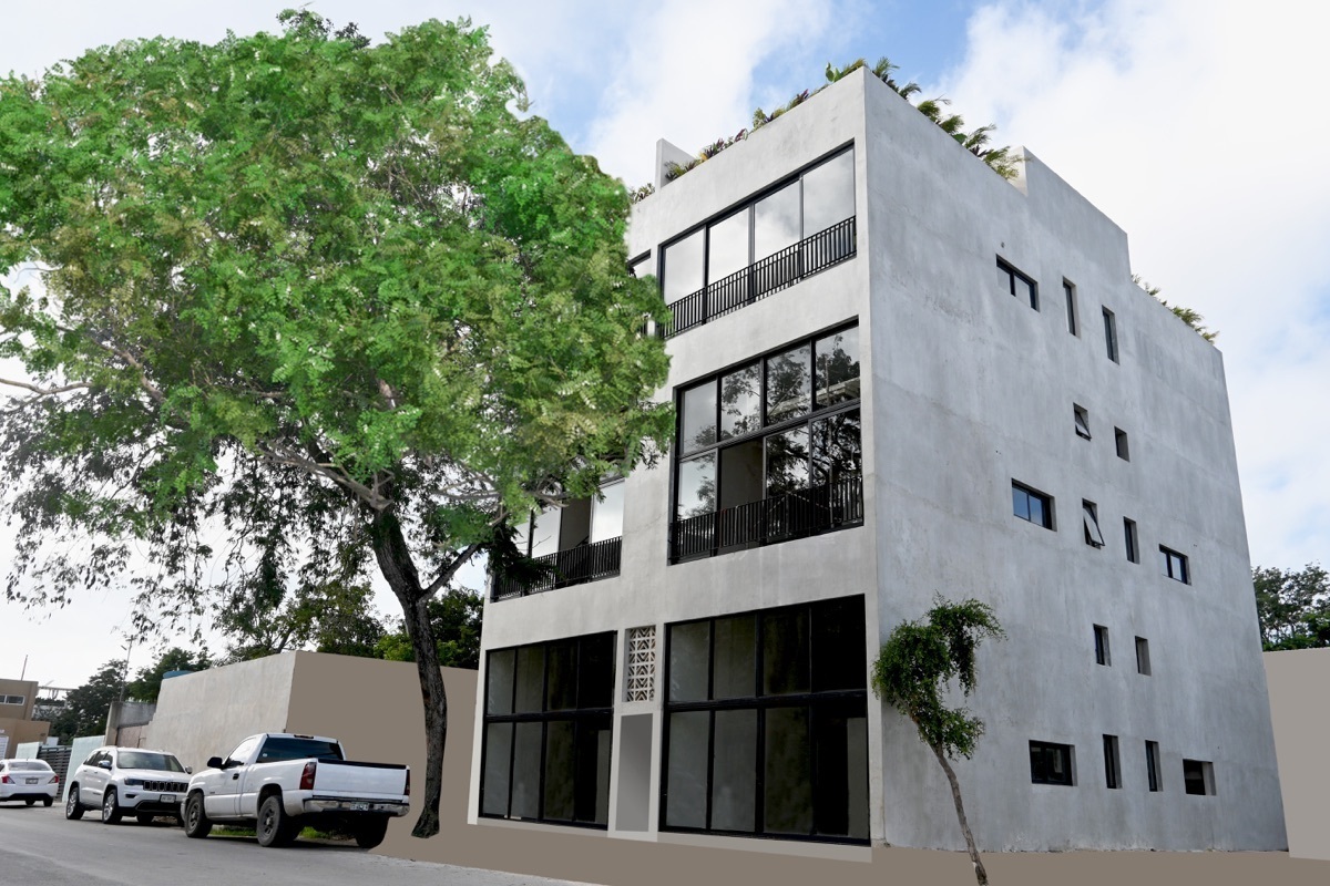 Lofts, departamentos y penthouses de 2 o 4 recámaras en venta en Tulum. KMLTS