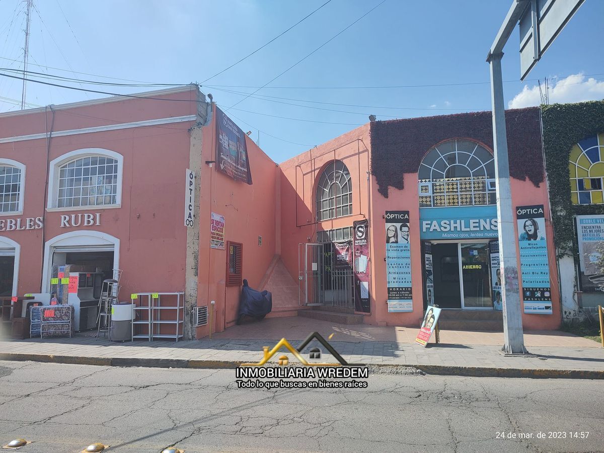 PACHUCA: SE RENTAN AMPLIOS LOCALES EN EL CENTRO