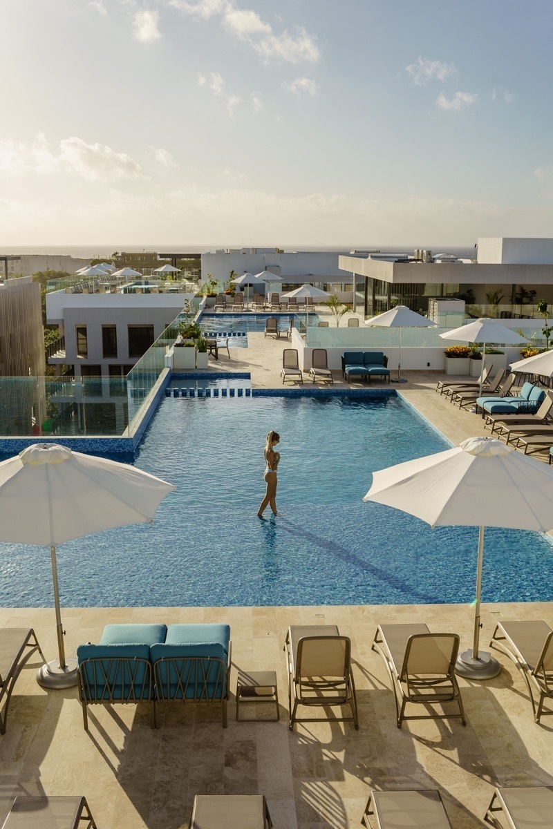 Penthouse nuevo de 3 recámaras en venta en el Centro de Playa del Carmen