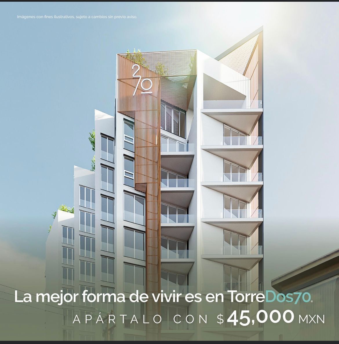 PREVENTA DEPARTAMENTO 104 MODELO EPIDOT (116.18 M2) TORRE DOS 70 TIJUANA