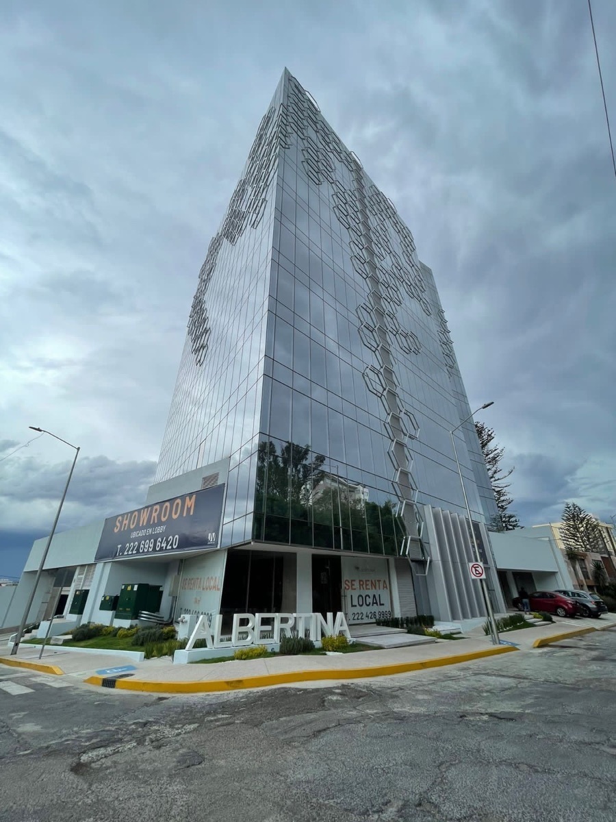 RENTO OFICINA EN LA PAZ - PUEBLA- EDIFICIO DE LUJO