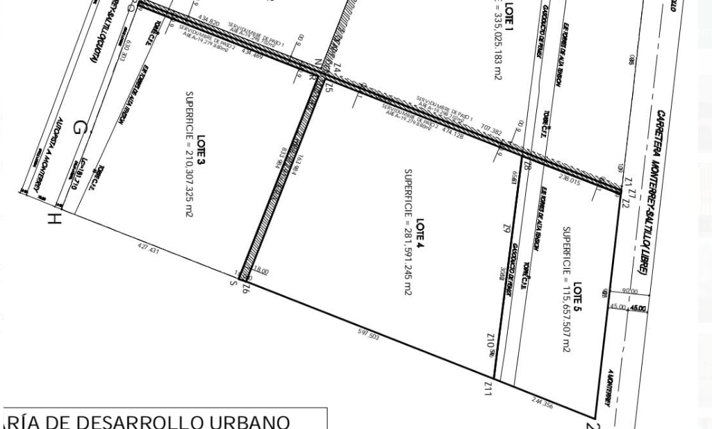 TERRENO A 1 KM DE TESLA ,SANTA CATARINA , ANILLO PERIFERICO,CARR.LIBRE Y CUOT