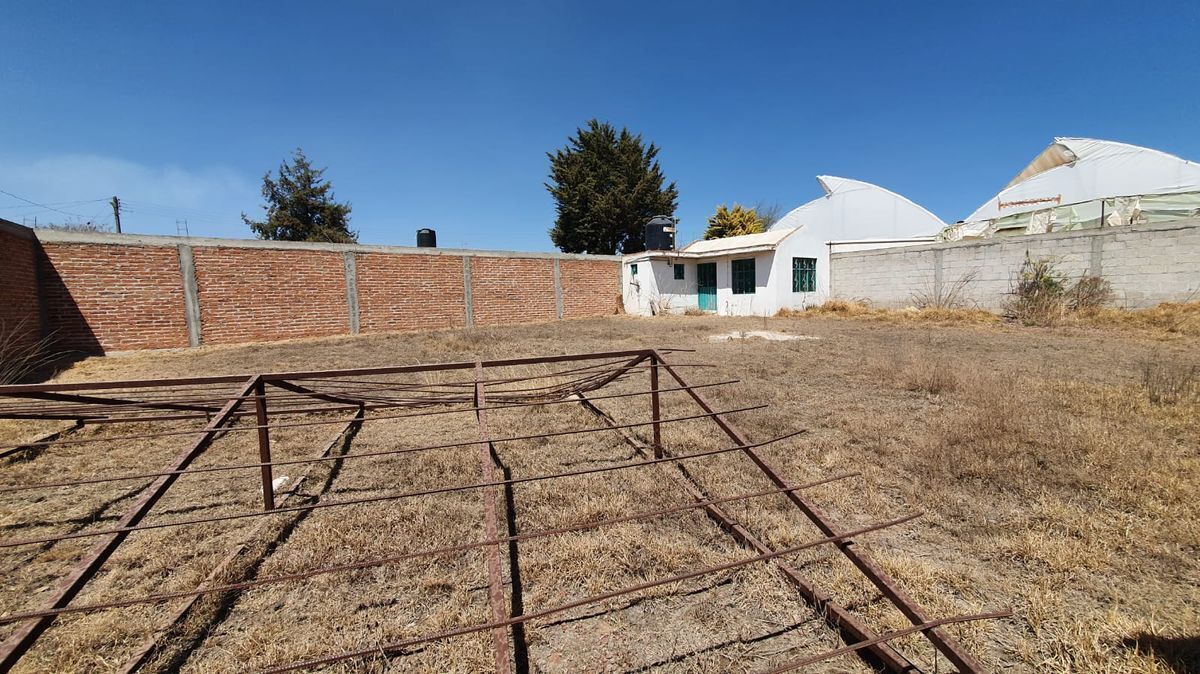 TERRENO BARDEADO EN VE TA EN APAN HIDALGO,  LOS REYES CERCA A HACIENDA TLALAYOTE