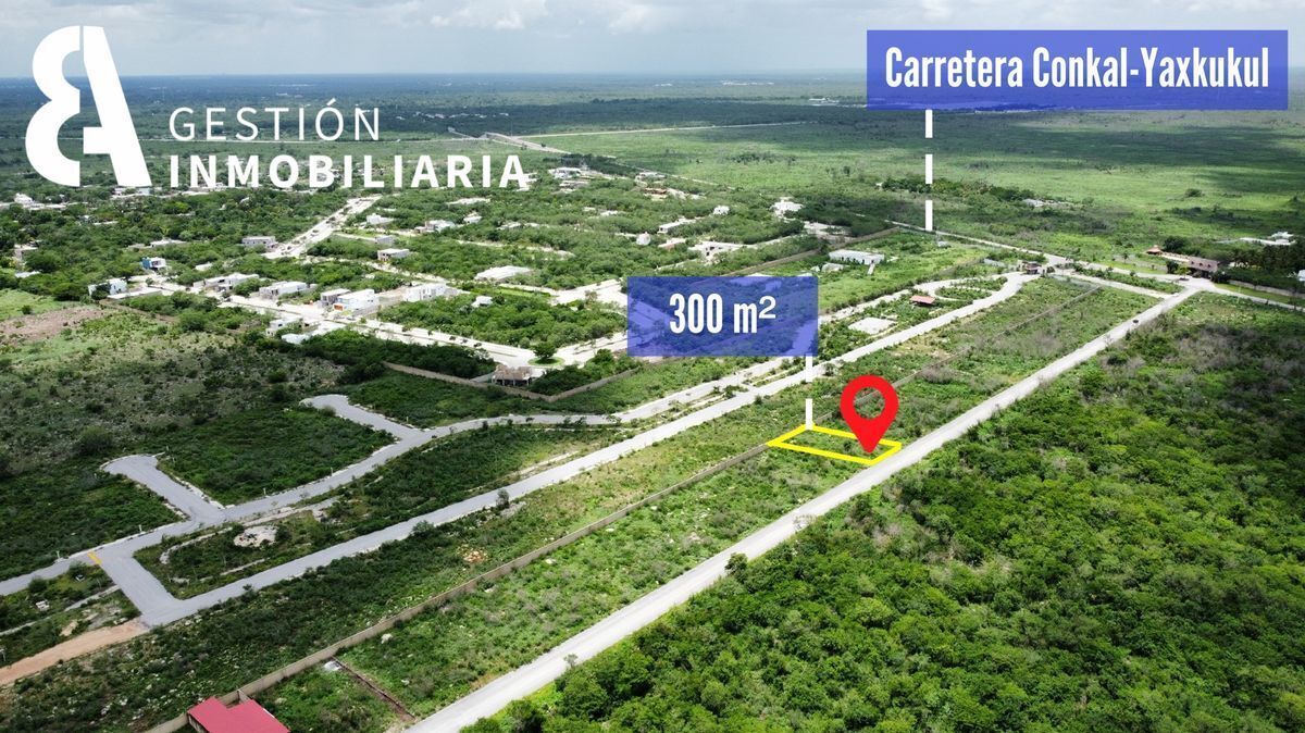 TERRENO EN VENTA AL NORTE DE MERIDA  YAXKUKUL YUCATÁN CTV242