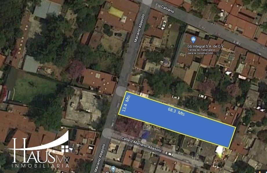 Terreno en Venta Centro de Tlalpan