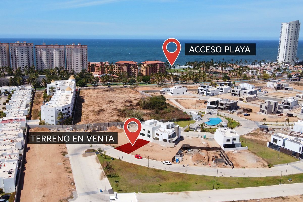 Terreno en venta en fraccionamiento Mazatlán