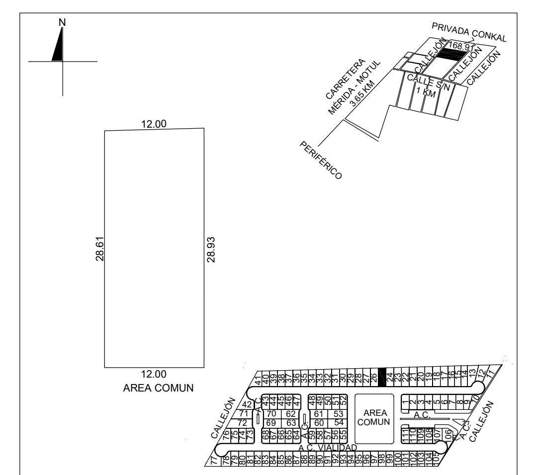 Terreno en venta en privada zentura cholul