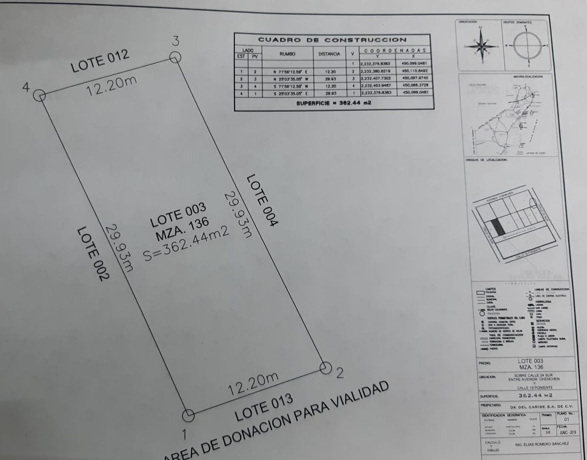 TERRENO EN VENTA EN REGION 15 MZA 136 - TULUM