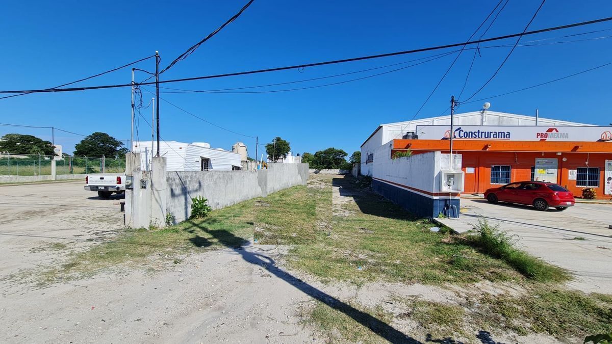 TERRENO EN VENTA, SOBRE CARRETERA FEDERAL. CARMEN, CAMPECHE.