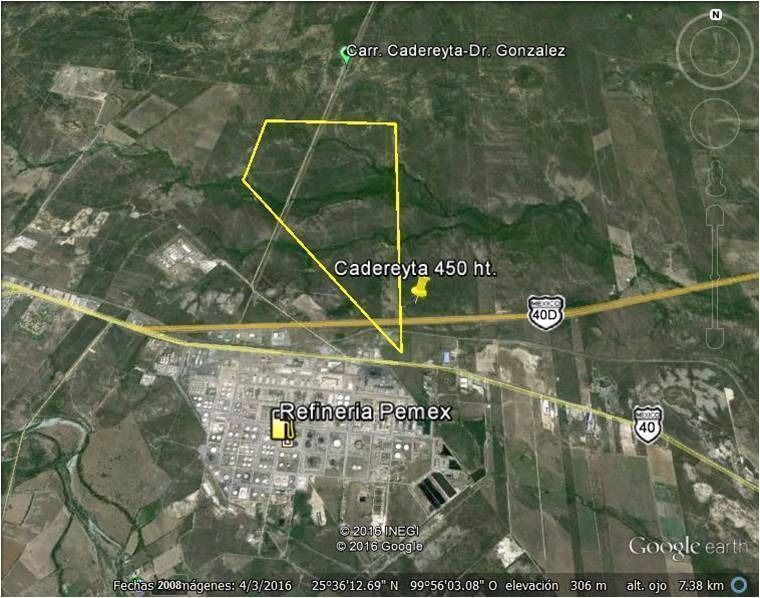 Terreno Industrial en Venta - Cadereyta Jimenez,N.L.