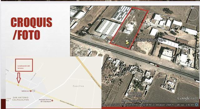 TERRENO INDUSTRIAL EN VENTA EN CALPULALPAN TLAXCALA