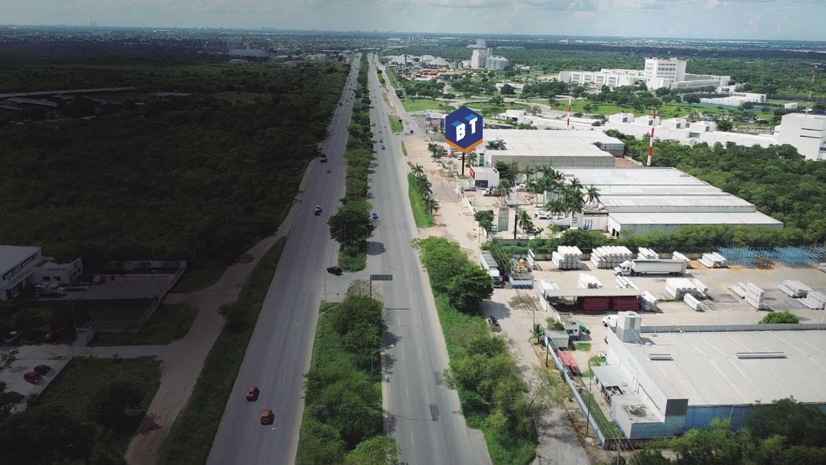 TERRENO INDUSTRIAL EN VENTA EN MERIDA, BODEGAS TIXCACAL