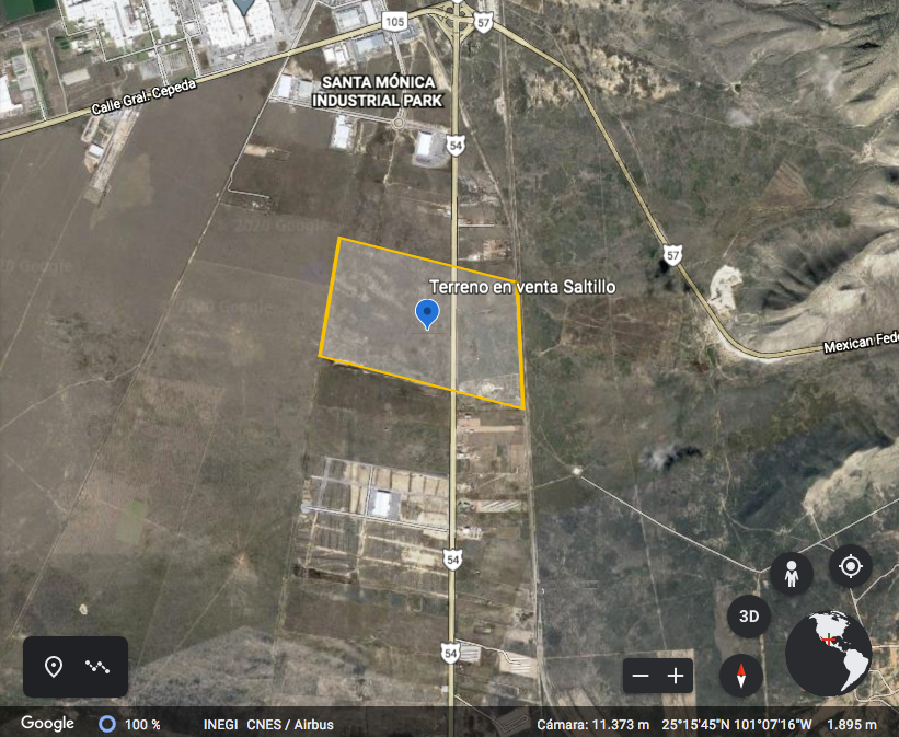 Terreno Industrial en Venta