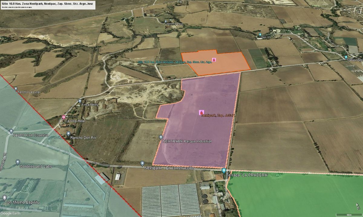 TERRENO PARA PARQUE INDUSTRIAL FRENTE A NEXTIPARK ZAPOPAN, INDL. VENTA