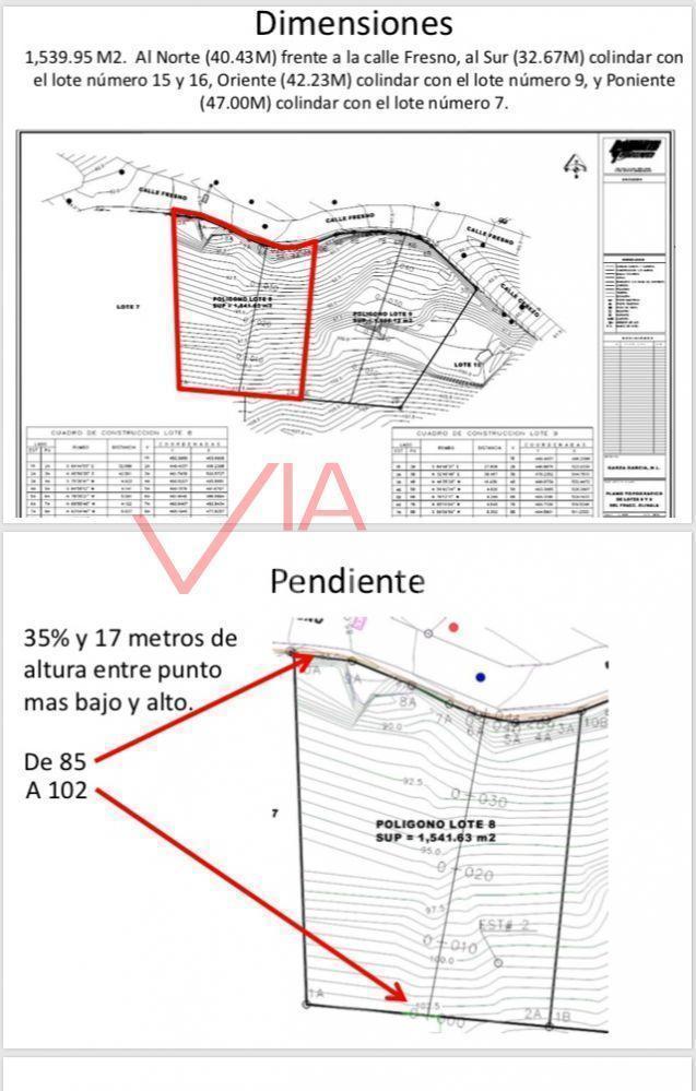 Terreno Residencial En Venta En Olinalá, San Pedro Garza García, Nuevo León