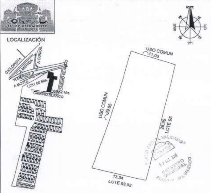 Terreno(94) en Venta en Zendera Residencial en Conkal