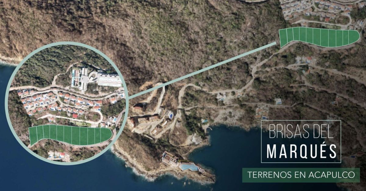 TERRENOS EN VENTA, EN BRISAS DEL MARQUES ACAPULCO