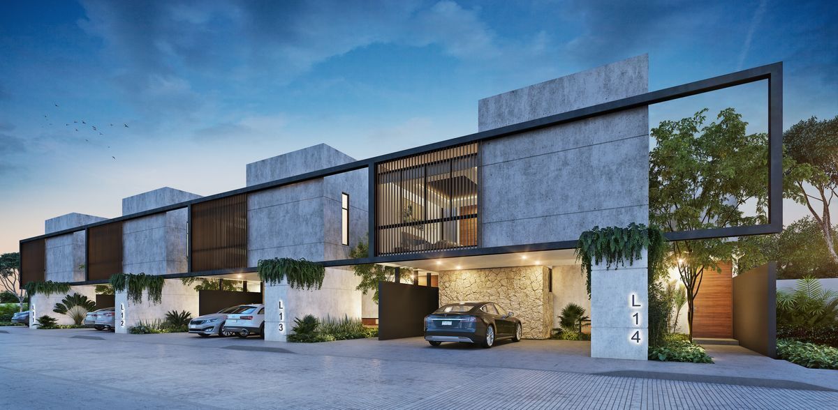 Venta de casa Varena, privada residencial en Cholul, Yucatán