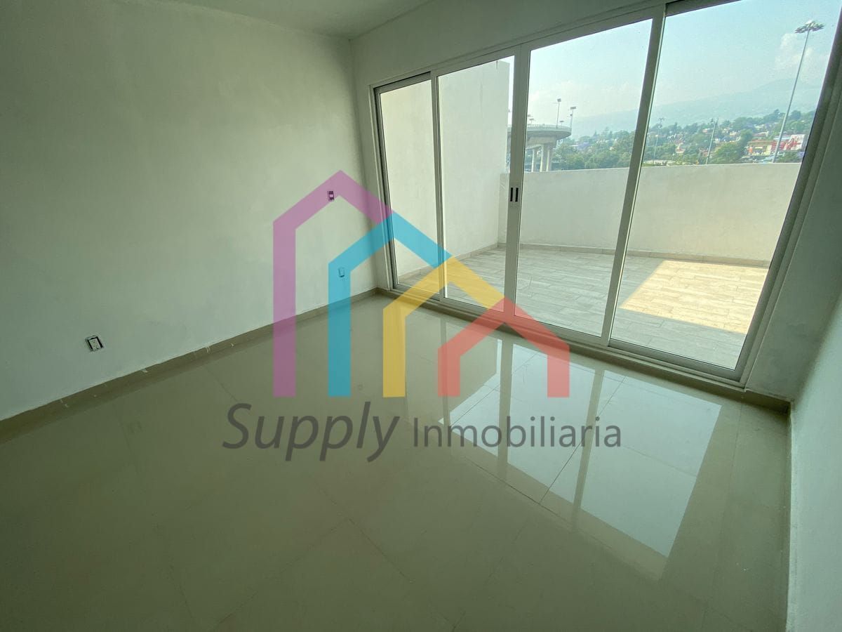 Venta de Departamento Desarrollo Residencial Viaducto Tlalpan con Terraza