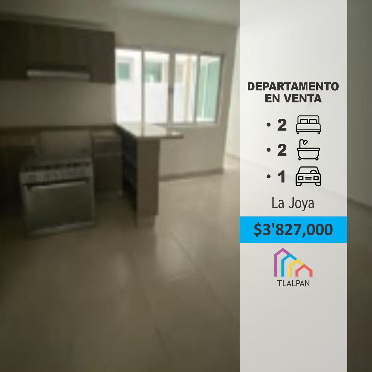 Venta de Departamento Desarrollo Residencial Viaducto Tlalpan