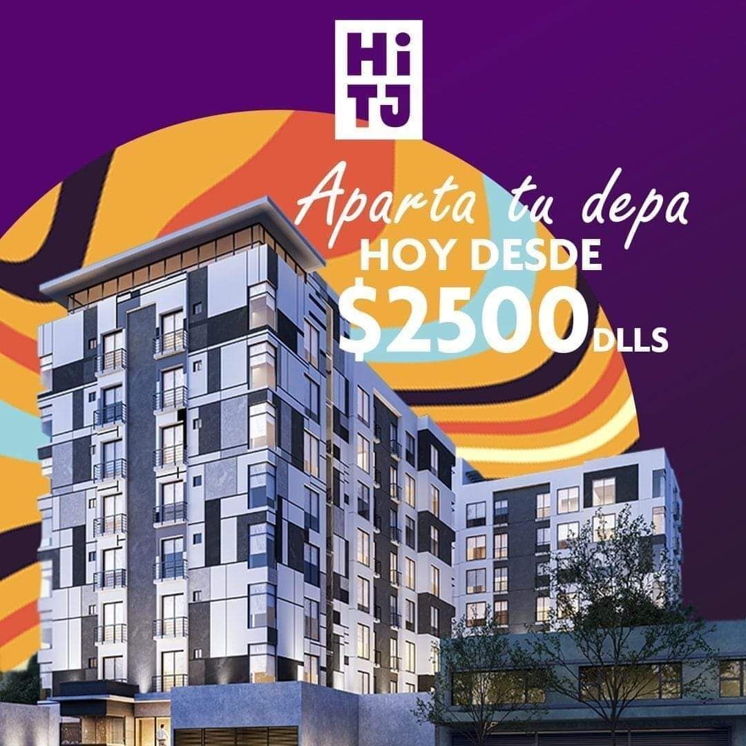 Venta de Departamentos HiTJ  Depas desde  43m2